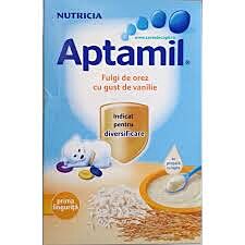 Aptamil Fulgi De Orez Cu Gust De Vanilie 0 Luni Cereale 0g Aptamil Fulgi De Orez Cu Gust De Vanilie 0 Luni Cereale 0g