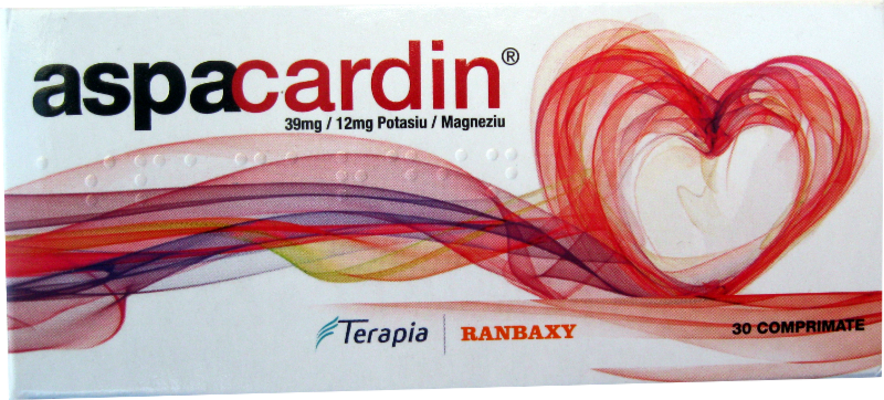 ASPACARDIN 39MG/12MG*30CPR TERAPIA