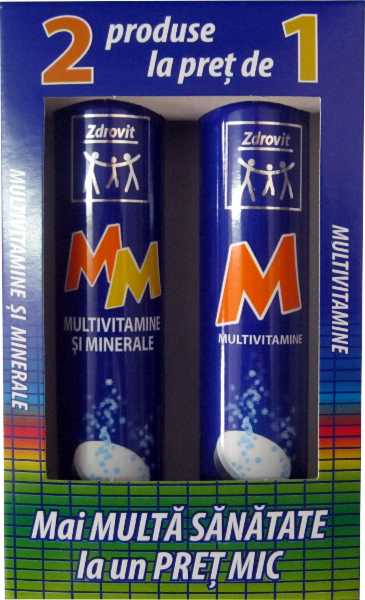 Multivitamine + Minerale + Ginseng 50+, Zdrovit, 56cpr | vreaulemn.ro