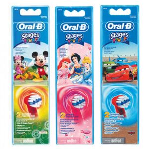 preparare scurgere Cur  Oral-B Stages Power Rezerva Periuta De Dinti Electrica Pentru Copii
