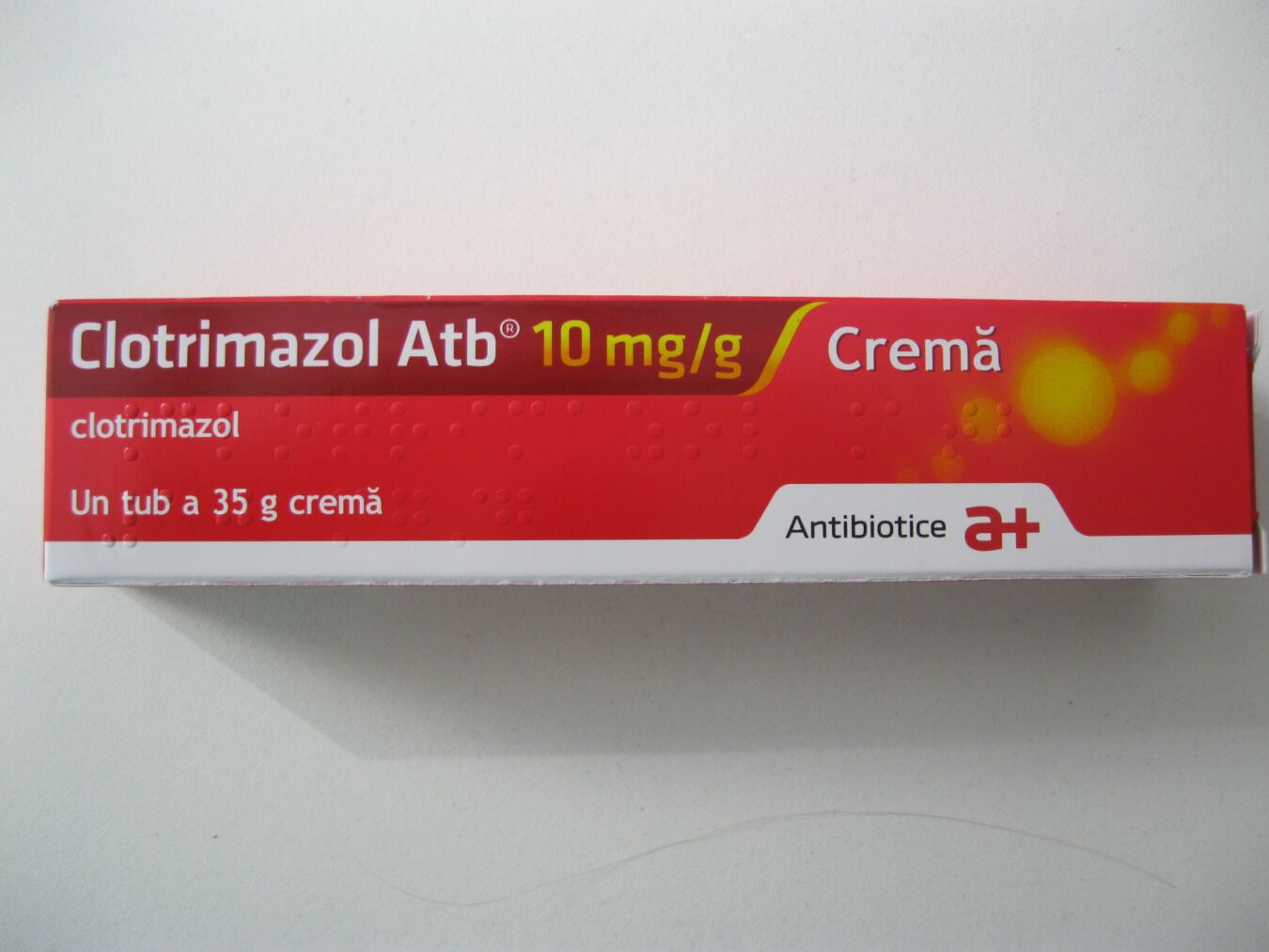 Clotrimazol cremă, 35 g, Antibiotice SA : Farmacia Tei online