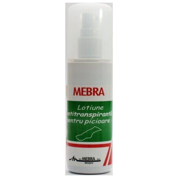 MEBRA Lotiune Antitranspiranta pt Picioare, Lotiune, 100ml