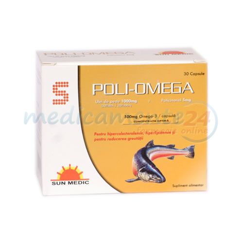 Poli-Omega Capsule, Capsule, 30buc