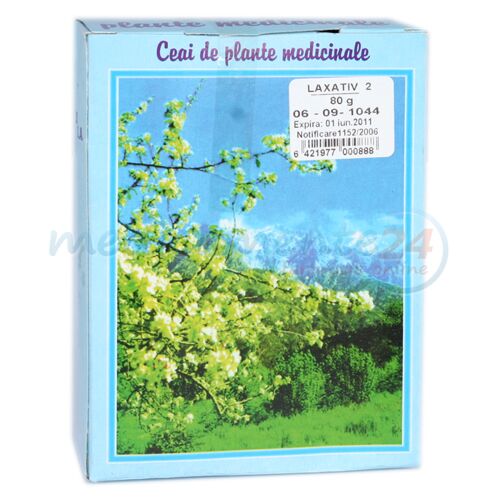 Fitoterapia Ceai Laxativ 2, Ceai, 80g