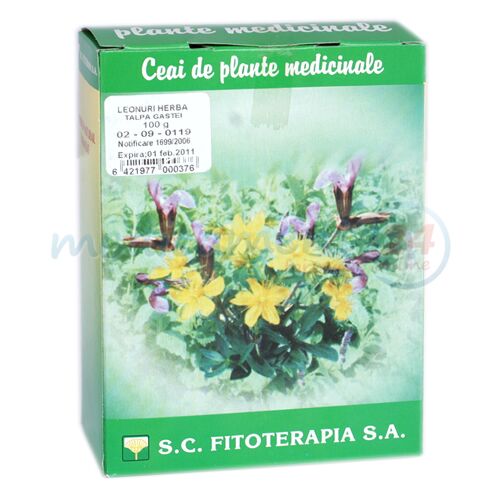 Fitoterapia Ceai Talpa Gastei, Ceai, 100g