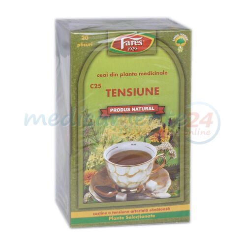 FARES Ceai Tensiune, Pliculete, 20buc