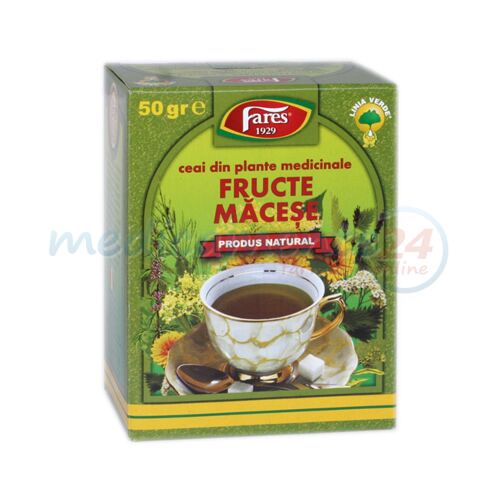 FARES Ceai Macese Fructe, Punga, 50g