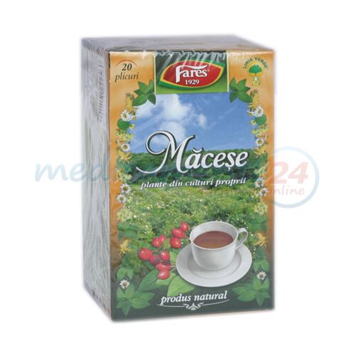 FARES Ceai Macese, Pliculete, 20buc