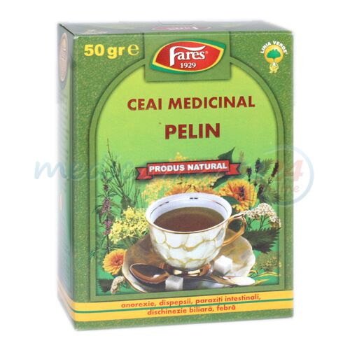 FARES Ceai Pelin Iarba, Punga, 50g