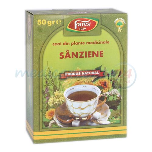 FARES Ceai Sanziene Iarba, Punga, 50g