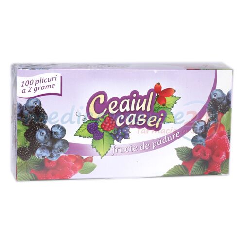 FARES Ceaiul Casei Fructe de Padure, Pliculete, 100buc