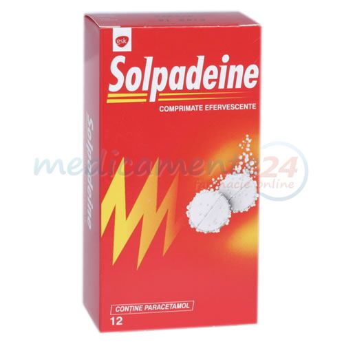Solpadeine Comprimate Efervescente, Comprimate Efervescente, 12buc