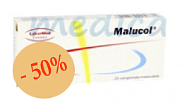 Malucol Comprimate Masticabile, Comprimate, 20buc