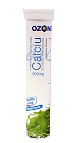 Calciu+Vitamina D3, Comprimate Efervescente, Comprimate, 20buc