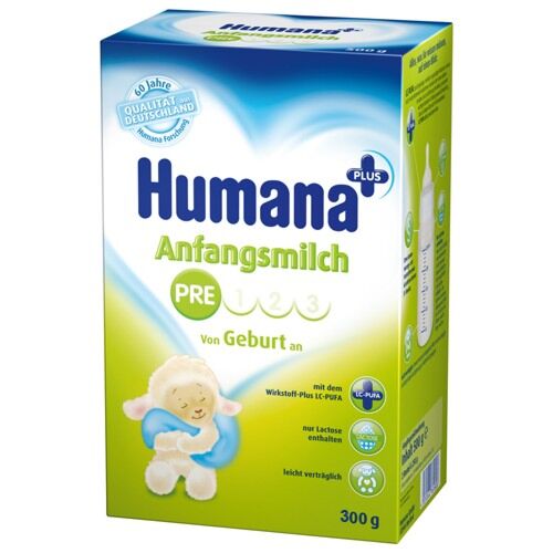 Humana Pre Lapte Praf de Completare la Laptele Matern, Lapte Praf, 300g