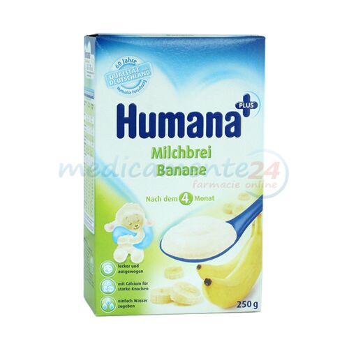 Humana Cereale Banane, Pulbere, 250g