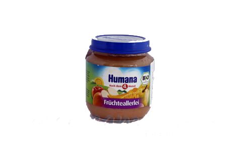 Humana Piure De Fructe, Piure, 125g