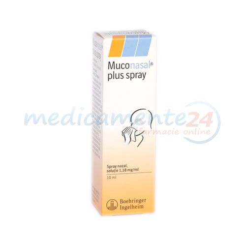 Muconasal Spray 1.18mg/ml Solutie Nazala, Solutie, 10ml