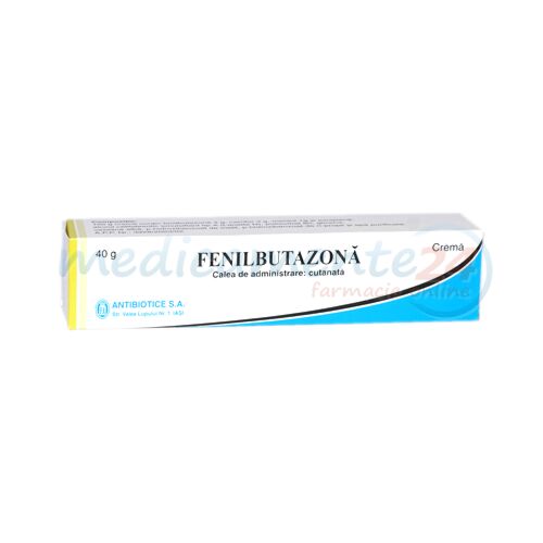 Fenilbutazona 4% Antibiotice Crema, Crema, 40g