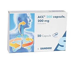 ACC 200mg Plicuri, Pulbere pentru Solutie Orala, 20buc