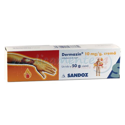 Dermazin 10mg/g Crema, Crema, 50g