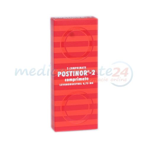 Postinor 0.75mg Comprimate, Comprimate, 2buc