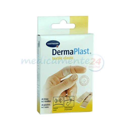 Hartman Dermaplast Textile Elastic 2 Marimi, Plasturi, 20buc