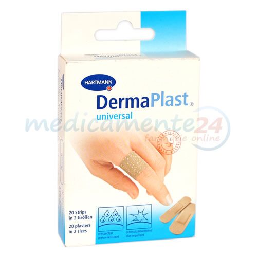 Hartman Dermaplast Universal 2 Marimi Rezistent la Apa, Plasture, 20buc