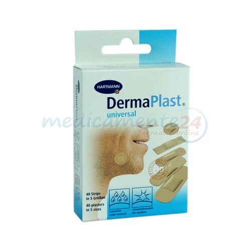 Hartman Dermaplast Universal 5 Marimi Rezistent la Apa, Plasture, 40buc