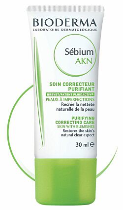 Bioderma Sebium AKN Fluid, Crema, 30 ml