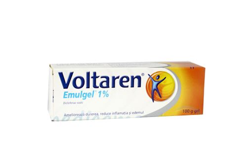 Voltaren 1% Emulgel, Emulsie, 100gr