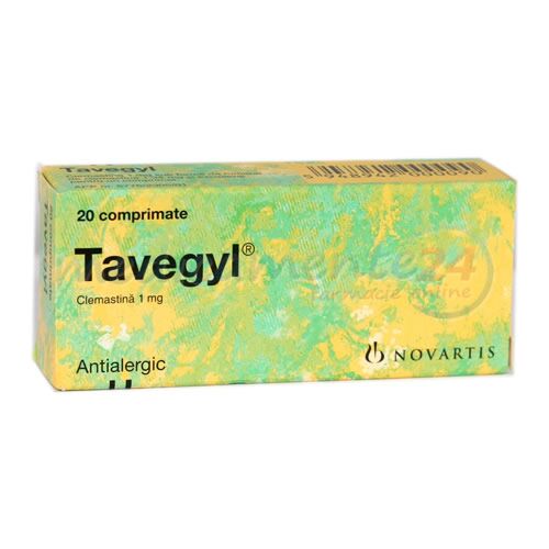 Tavegyl 1mg Capsule, Capsule, 20buc