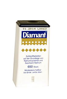 Zaharina Diamant Tablete, Tablete, 650buc