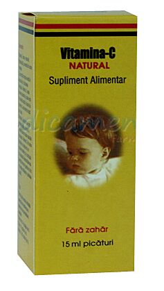 Vitamina C Solutie, Solutie, 15ml