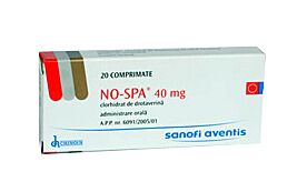 No-Spa 40mg Tablete, Tablete, 24buc