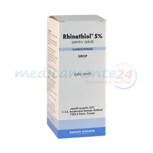 Rhinathiol Adulti Sirop 5%, Sirop, 125ml