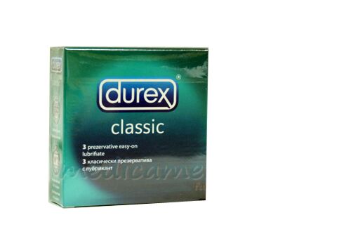 Durex Clasic Prezervative, Prezervative, 3buc