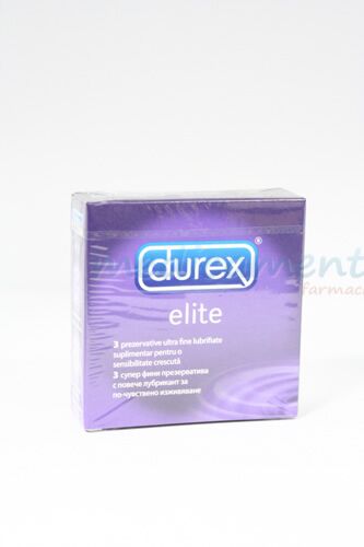 Durex Elite Prezervative, Prezervative, 3buc