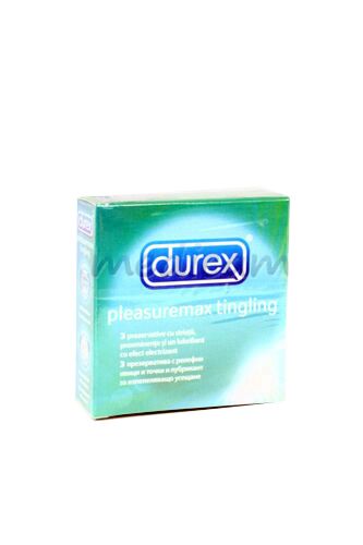 Durex Pleasuremax Tingling Prezervative, Prezervative, 3buc