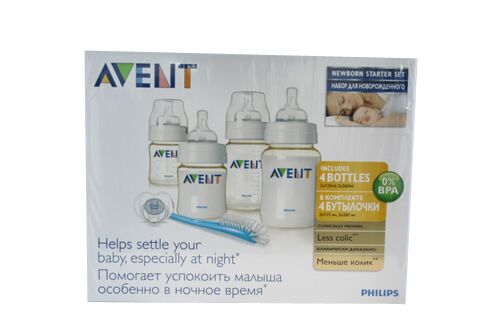 AVENT Set Complet Airflex Pentru Nou-Nascuti PES 0% BPA, Set, 1 buc.