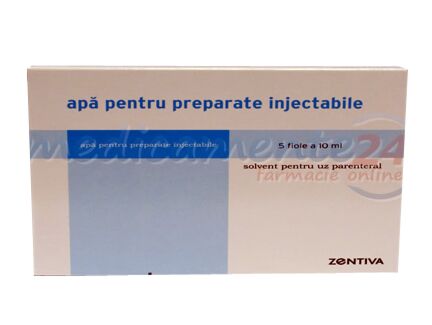 Apa Pentru Preparate Injectabile Fiole 10ml, Fiole, 10 buc