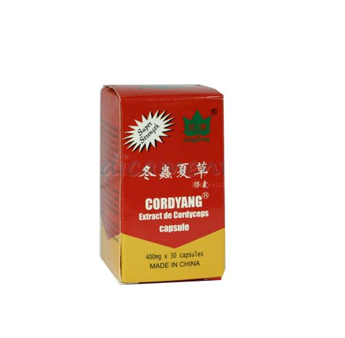 Cordyang 400mg Capsule, Capsule, 30buc