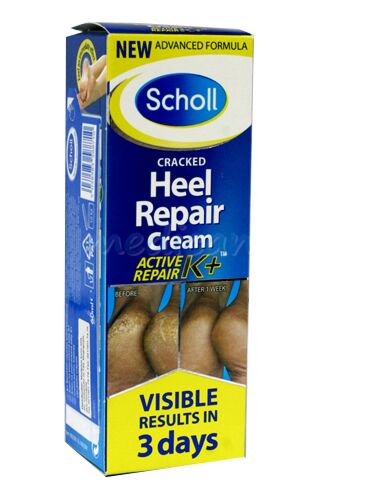 Scholl Crema Pentru Calcaie Crapate Cu Keratina, Crema, 60ml