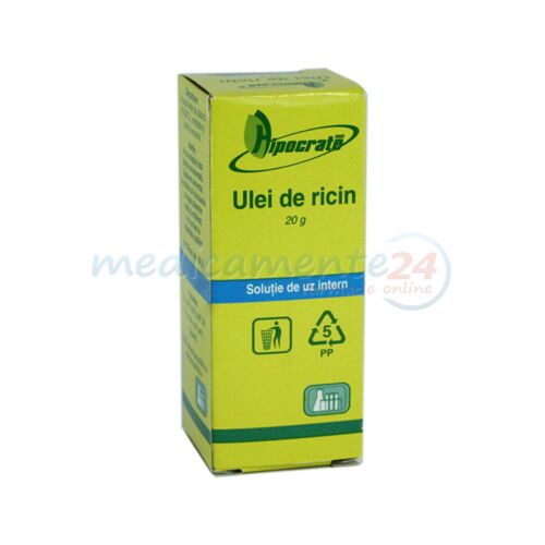 Hipocrate Ulei de Ricin, Solutie, 20g