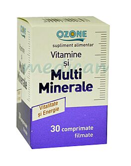 Vitamine si Multiminerale Comprimate Filmate, Comprimate Filmate, 30buc
