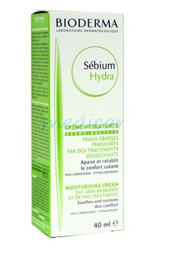 Bioderma Sebium Hydra Crema,  Crema, 40ml