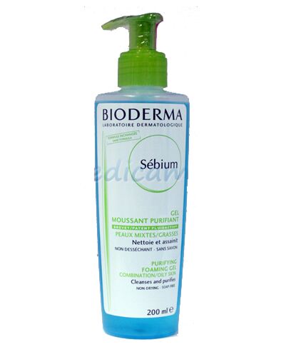 Bioderma Sebium Gel Spumant, Gel Spumant, 200ml