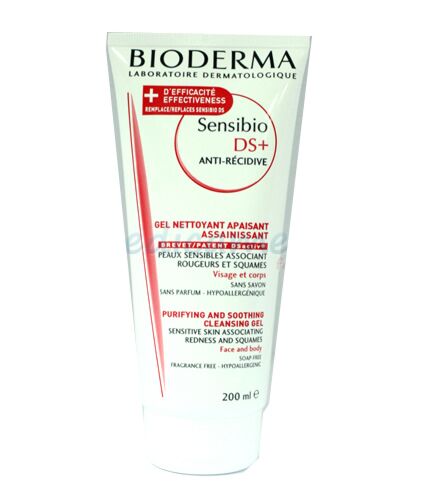 Bioderma Sensibio DS+ Gel Spumant, Gel Spumant, 200ml