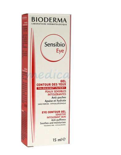 Bioderma Sensibio Gel Contur De Ochi, Gel, 15ml