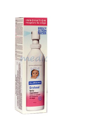 Klorane Bebe Eryteal Spray, Spray, 75ml